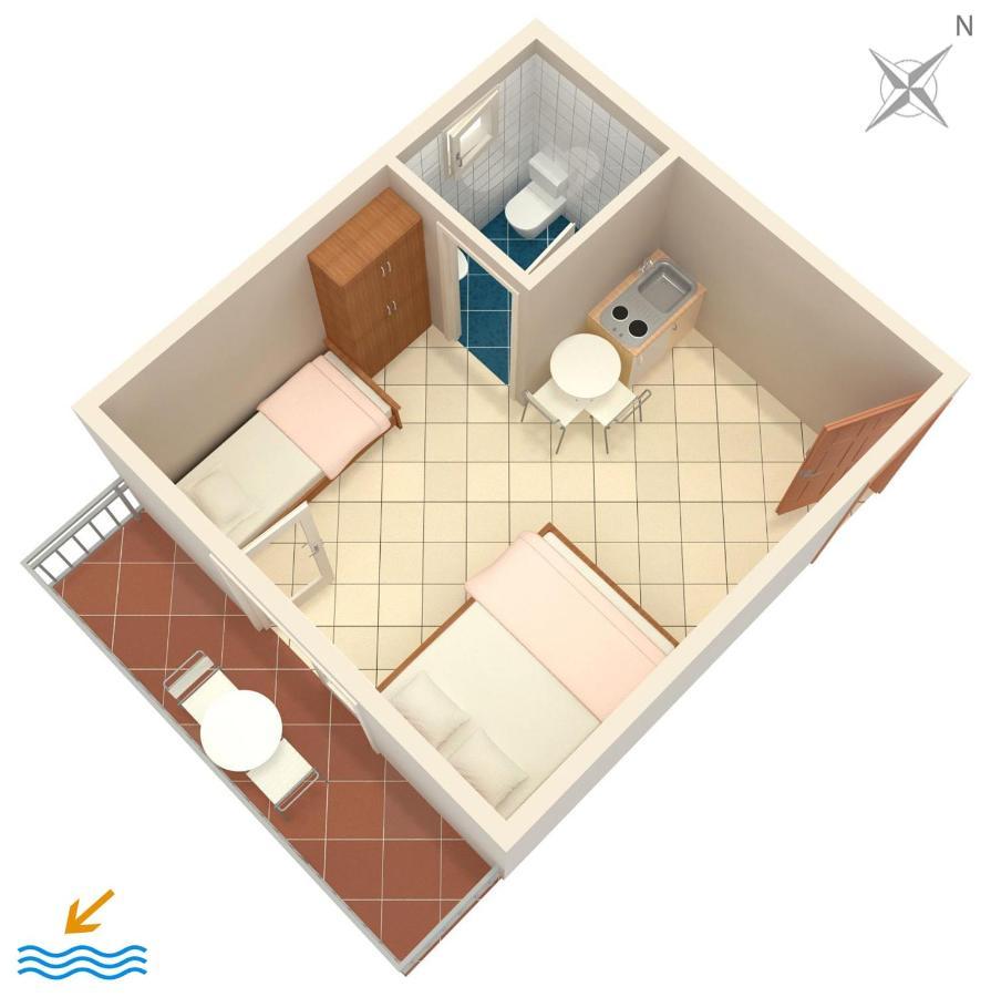 Apartments By The Sea Podaca, Makarska - 6745 外观 照片
