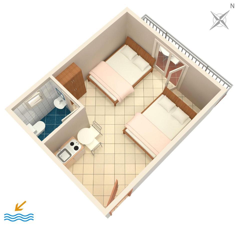 Apartments By The Sea Podaca, Makarska - 6745 外观 照片